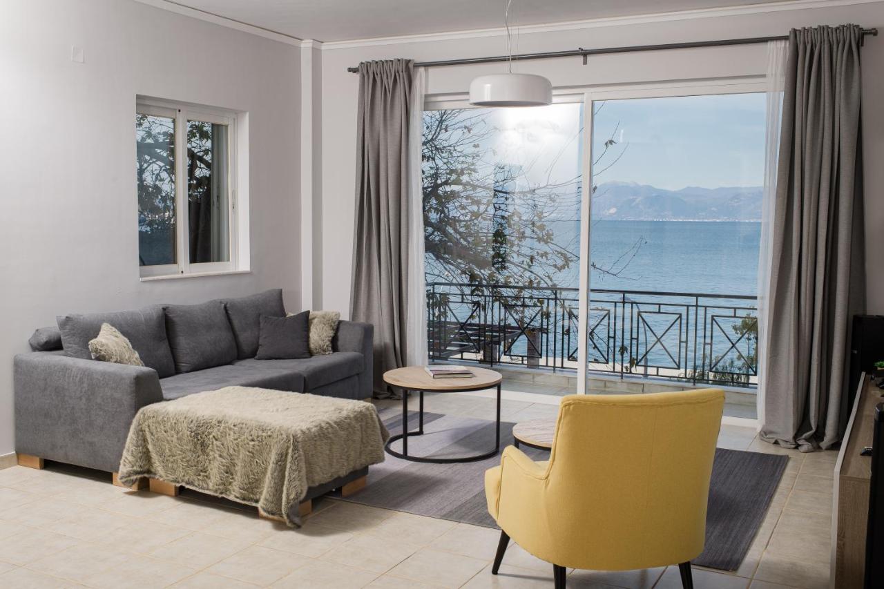 Nelion 01 - A Dream Apartment With Amazing View Aígion Luaran gambar