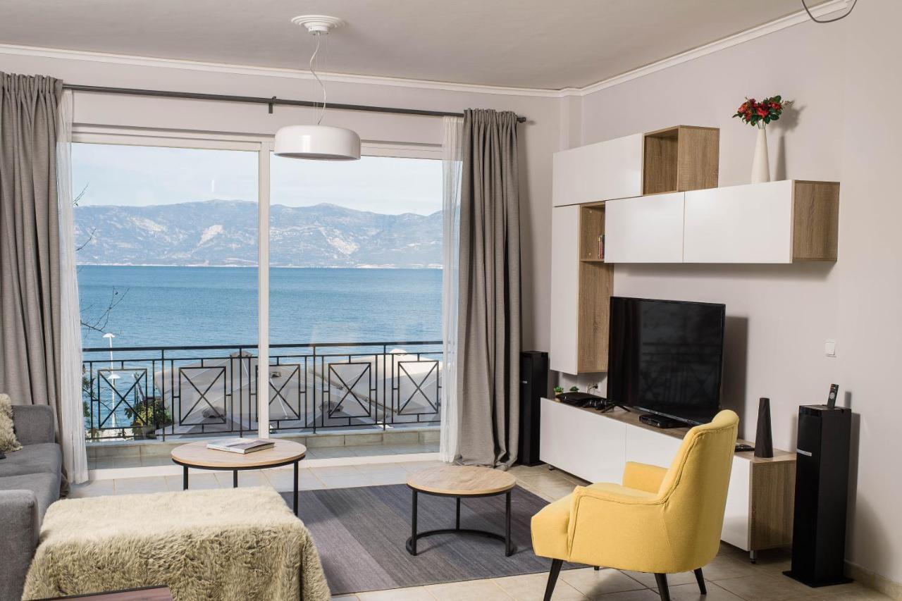 Nelion 01 - A Dream Apartment With Amazing View Aígion Luaran gambar